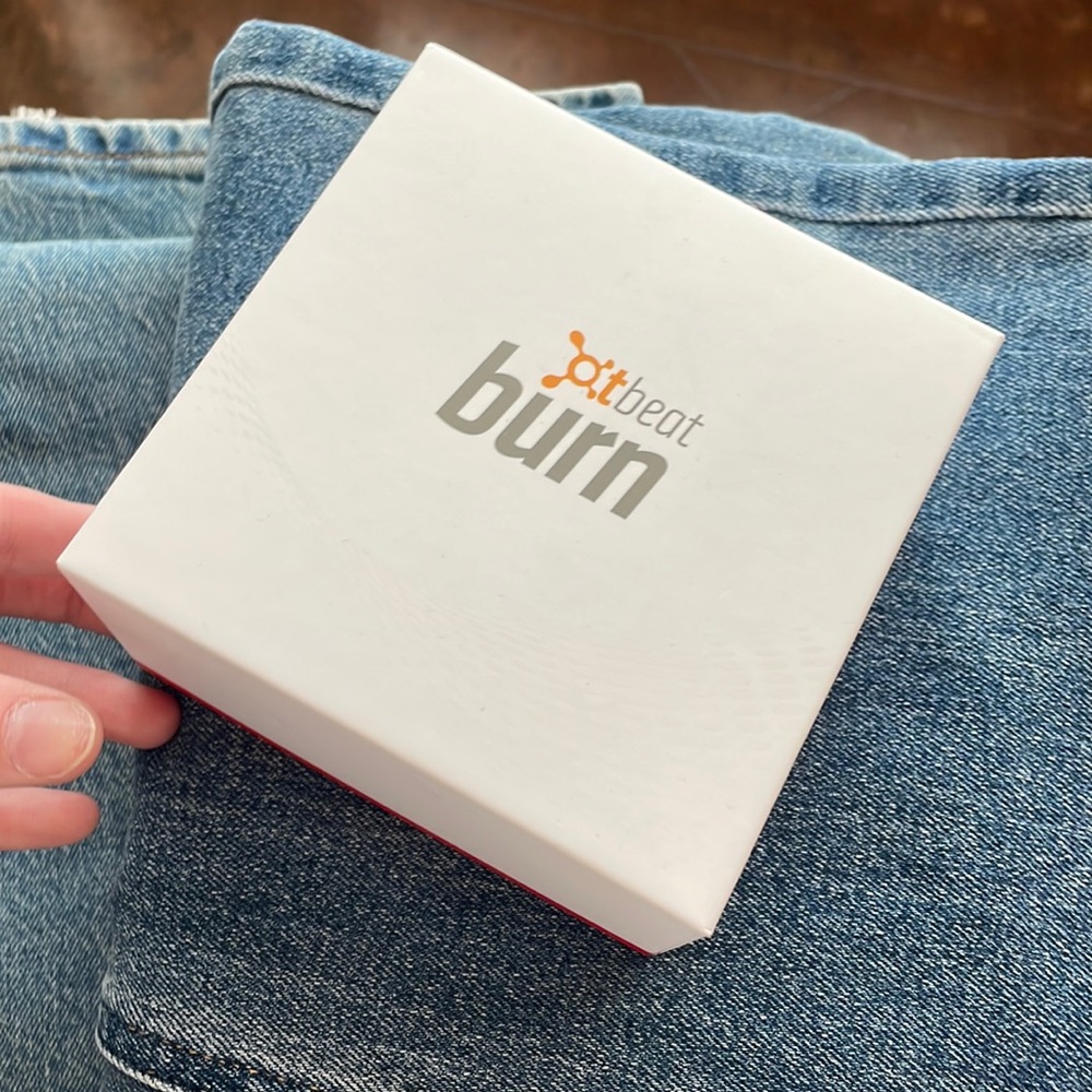 orange theory heart rate tracker used a month.